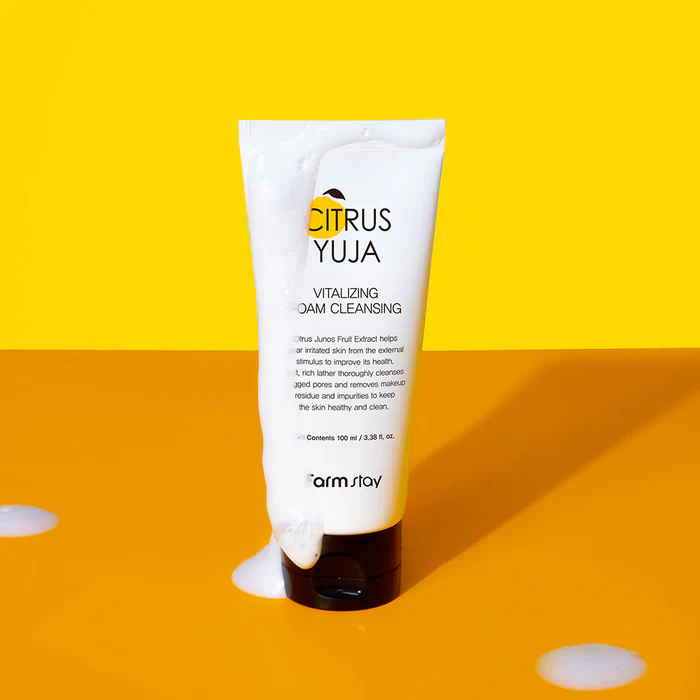 Citrus Yuja Vitalizing Foam Cleanser [100ml] - Image 2
