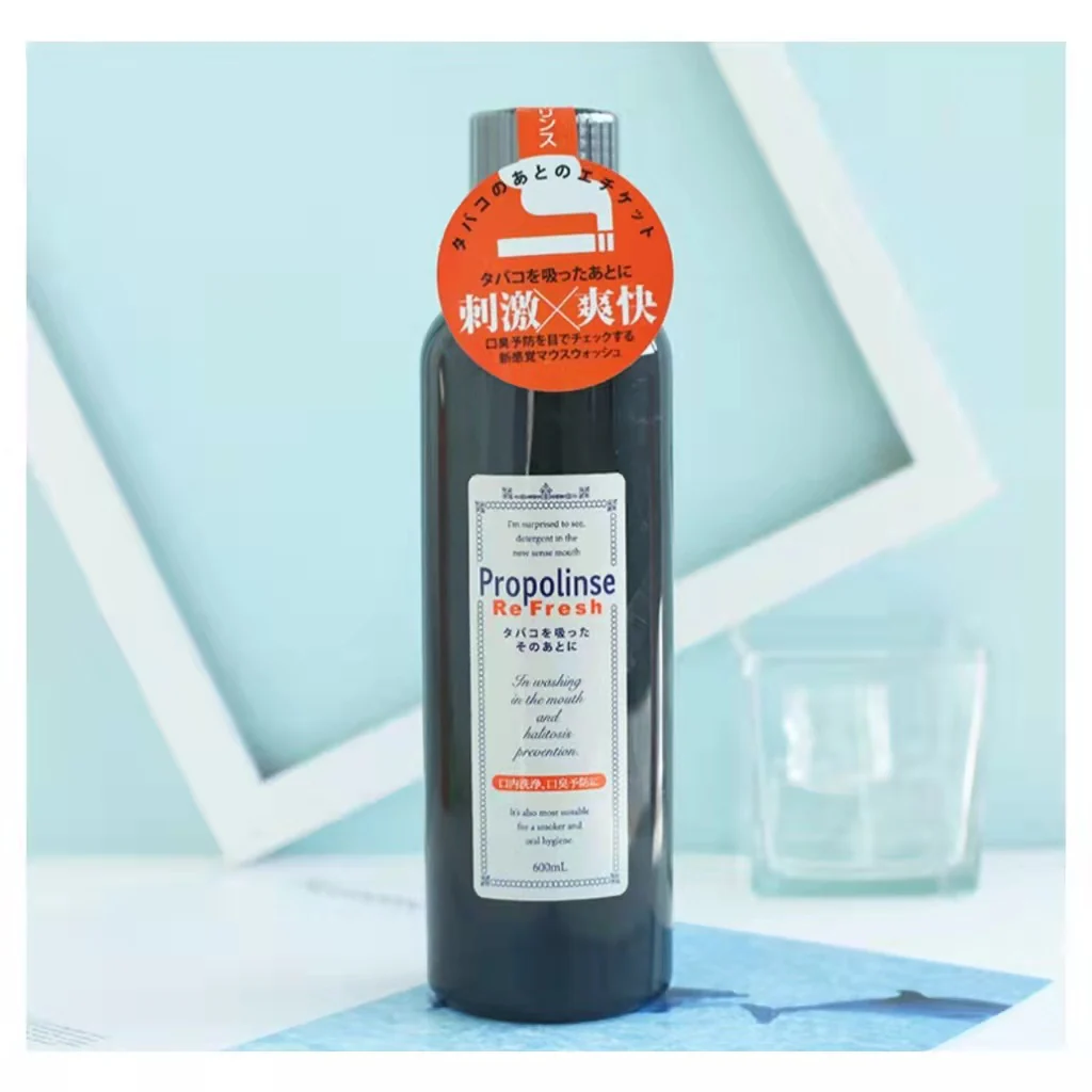 Mouthwash Refresh Super Strong Mint 600ml - Image 3