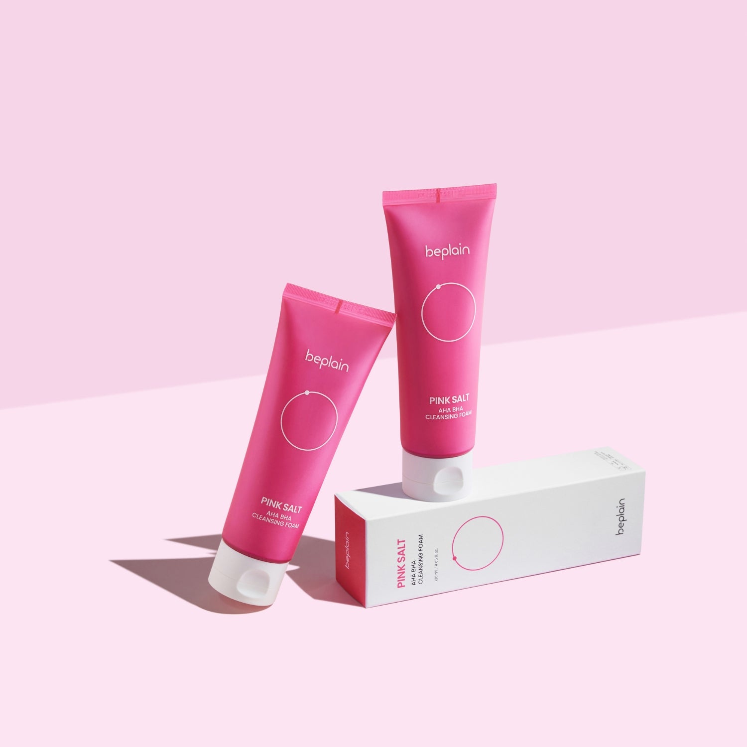 Pink Salt AHA BHA Cleansing Foam 120ml - Image 4